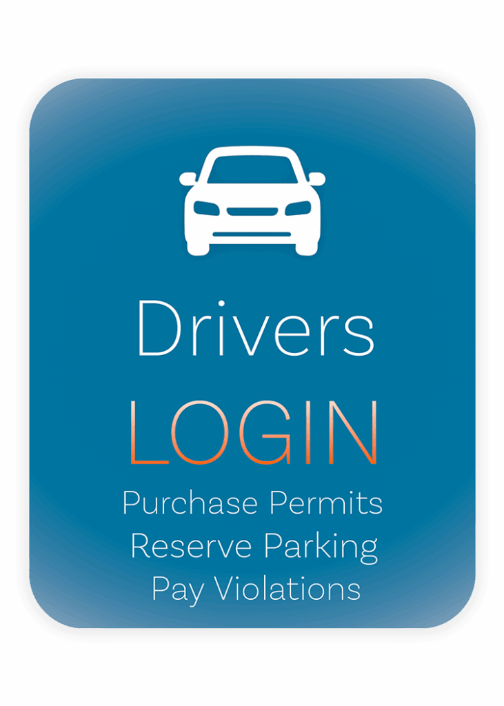 Icon for drivers to log in to the Pango portal to purchase permits, reserve parking, and pay violations.
